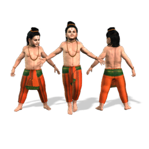 Lord Little Ram 3D Model Avatar - Ready to Use