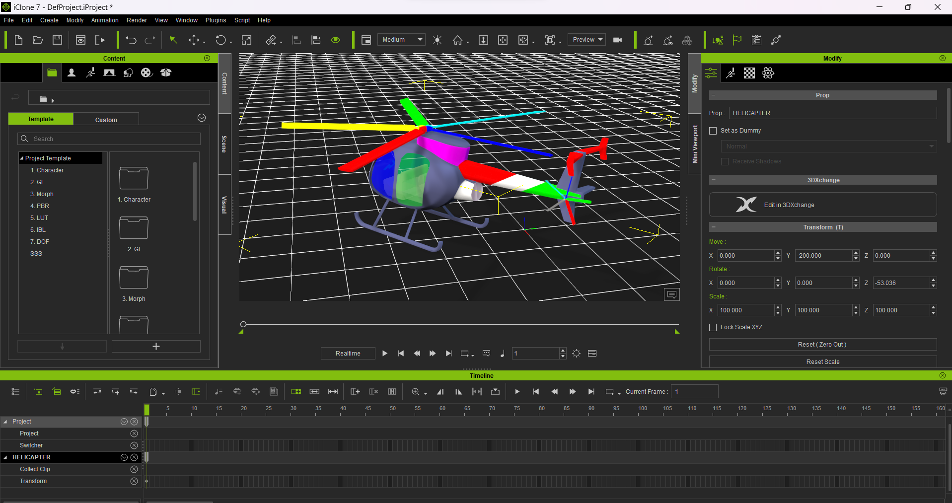 Helicopter 3D Model - Image 2
